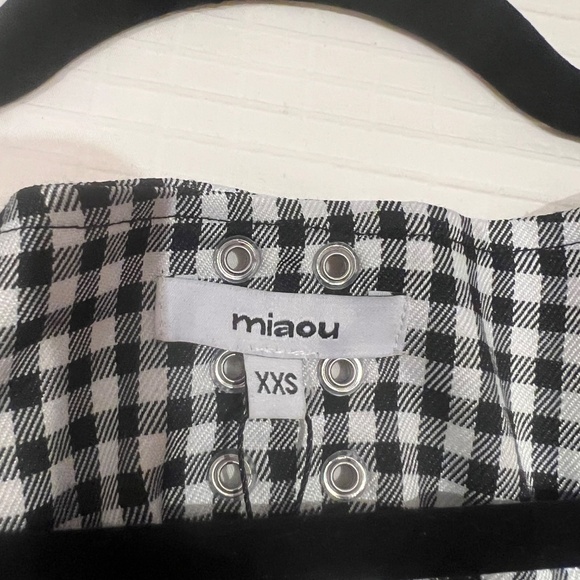 Miaou Celestial Mini Dress (Gingham) XXS - Picture 4 of 4